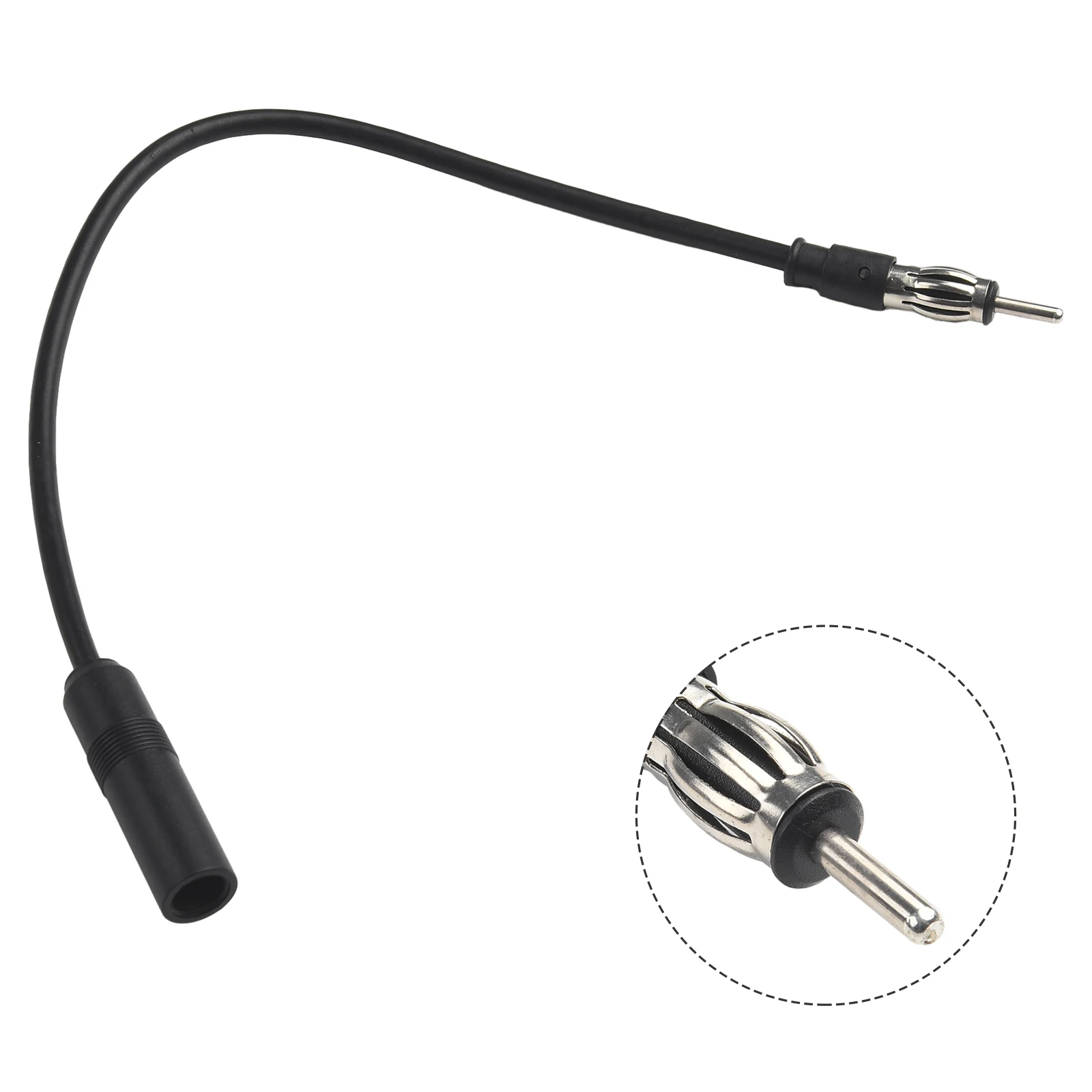 

Car Cable Portable Purpose Radio Wide Application ABS Antenna Extension Cable General Brand New Car Spare Parts