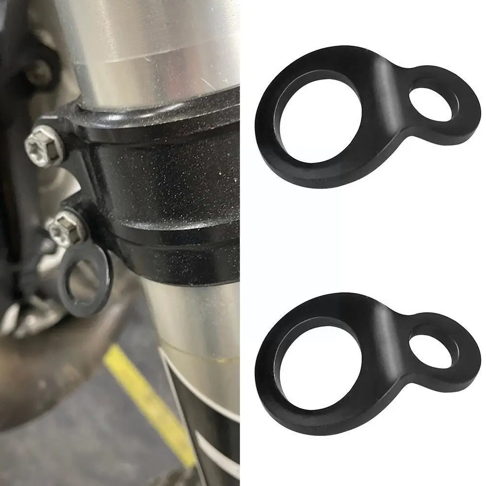 

2pcs Tie Down Strap Rings For Motorcycle Dirt Bike Atv Utv Attach Tie-downs Steel Tie-down Strap Rings S7d1