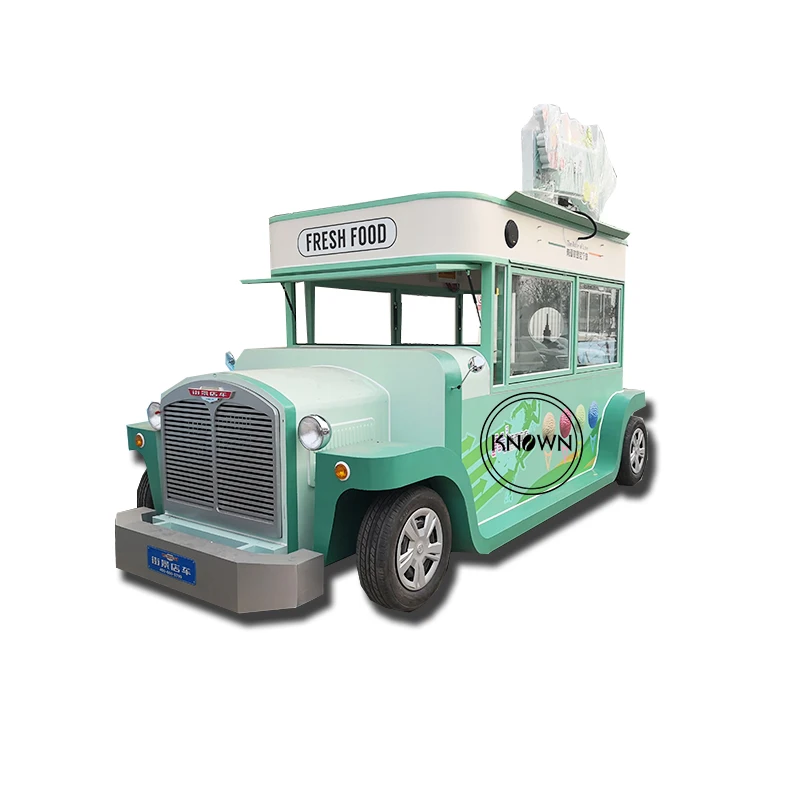 

2019 New Design Hot Dog And Pizza Customized Fast Food Cart Mobile Electric Food Truck For Sale