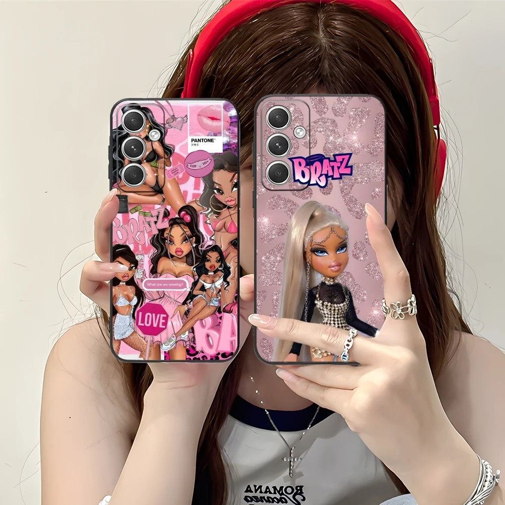 Цветной чехол для мобильного телефона с рисунком B-Bratz Samsung M55 35 15 54 34 14 33 23 13 42 32 22 F55