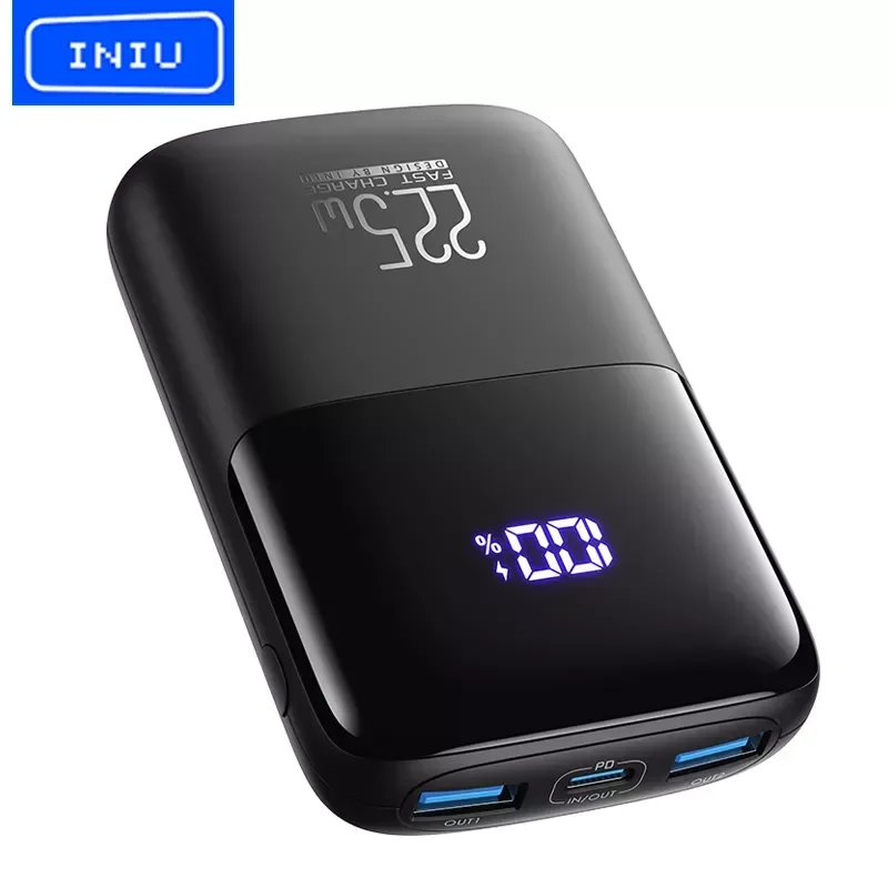 

NEW2023 Bank 22.5W PD Fast Charging Portable Charger with Phone Holder USB C 10000mAh External Battery Pack 13 12