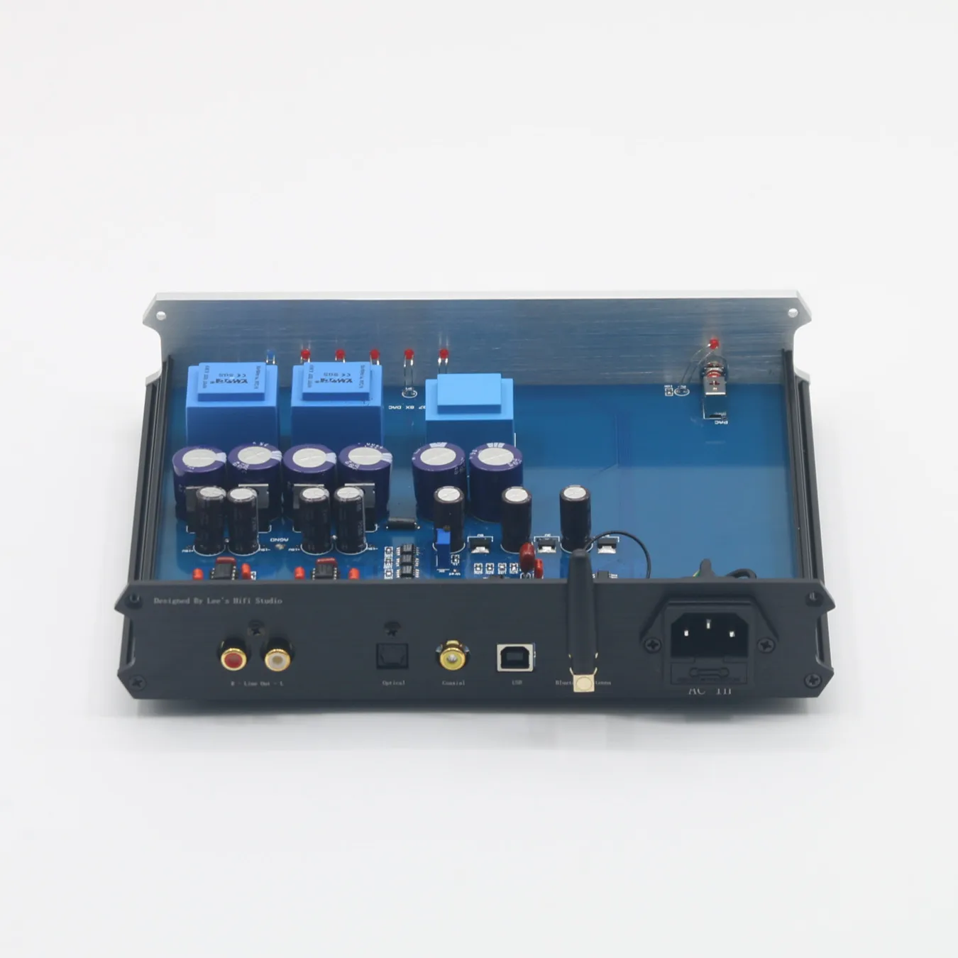 Фото Новый дизайн, 8-канальный параллельный ЦАП TDA1387 R2R NOS без потерь, USB, оптический, коаксиальный ЦАП, Hi-Fi аудиодекодер №1