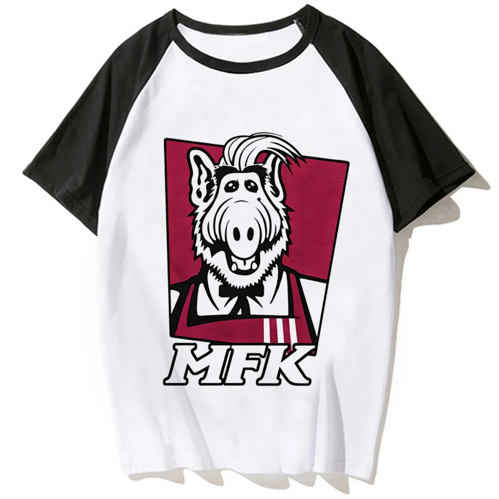 Женская футболка Alf harajuku уличная одежда для девушек с мангой