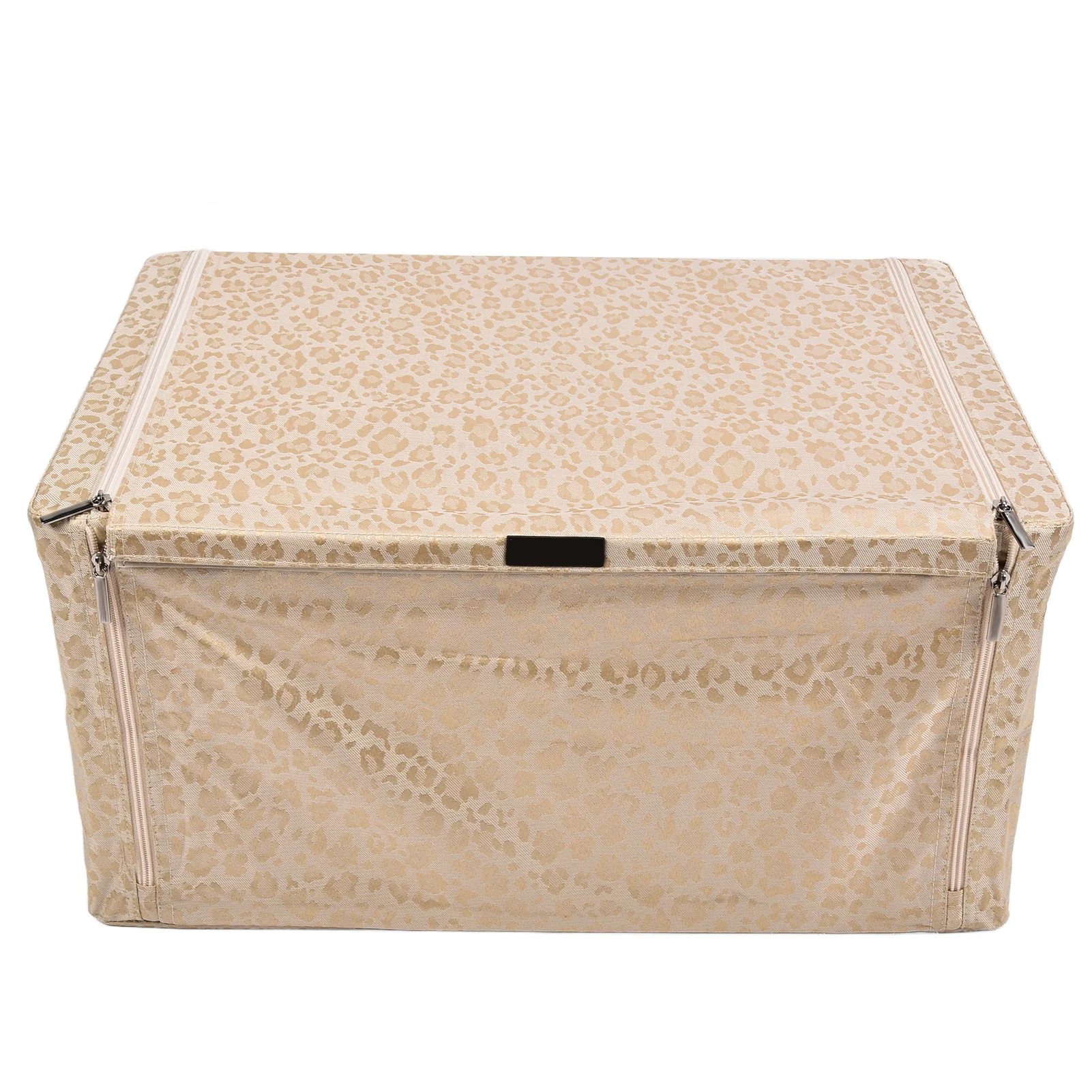 

Oxford Cloth Storage Box Foldable Waterproof Toy Storage Box for Clothes and ToysWhite L