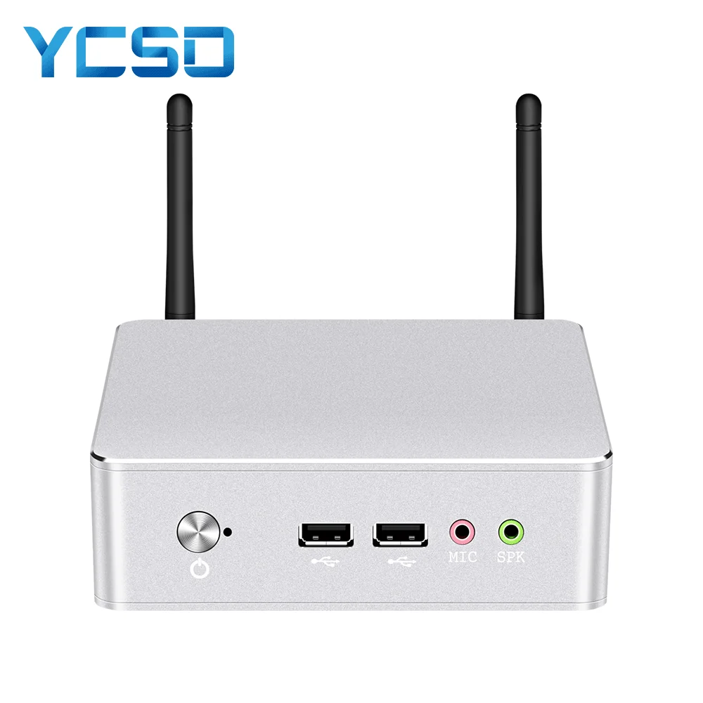 

Мини-ПК YCSD, Intel Celeron 3205U, Windows 10 pro, 300 м, Wi-Fi, 1000 м, LAN, HDMI
