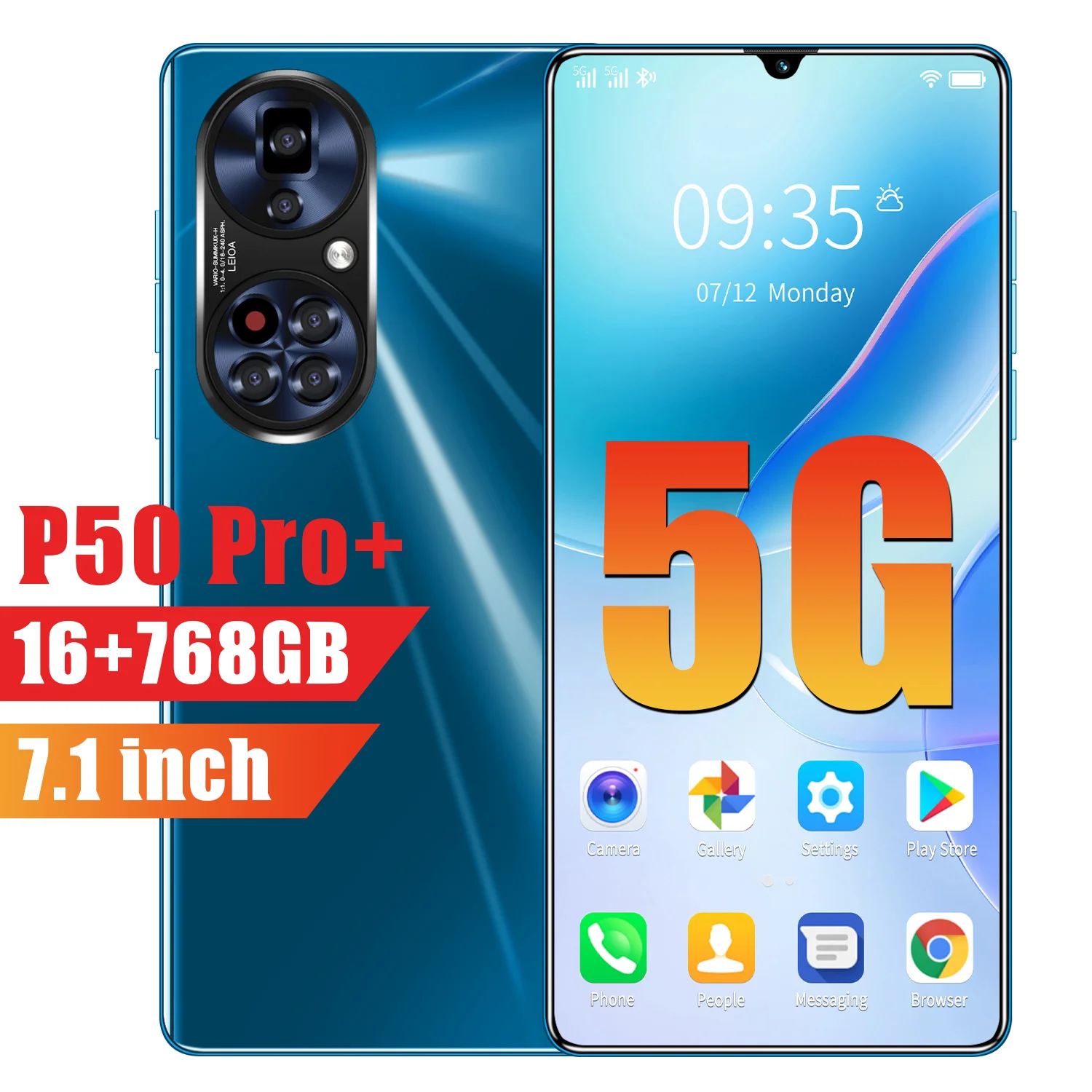 

Смартфон глобальная версия P50 Huawie, 12 Гб ОЗУ, 768 Гб ПЗУ, Android 10,0, экран с вырезом-капелькой 6,7 дюйма, телефон