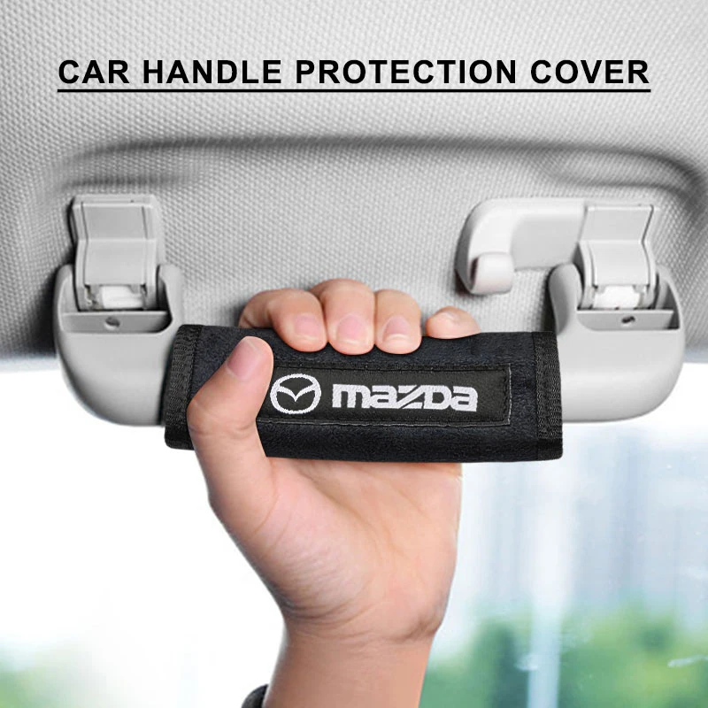 

1 Pc Car Roof Handrail Protector Pad Cover for Mazda Atenza MX3 CX3 CX5 2 3 6 323 626 MX5 RX8 RX7 Protege Axela Speed 6 Interior