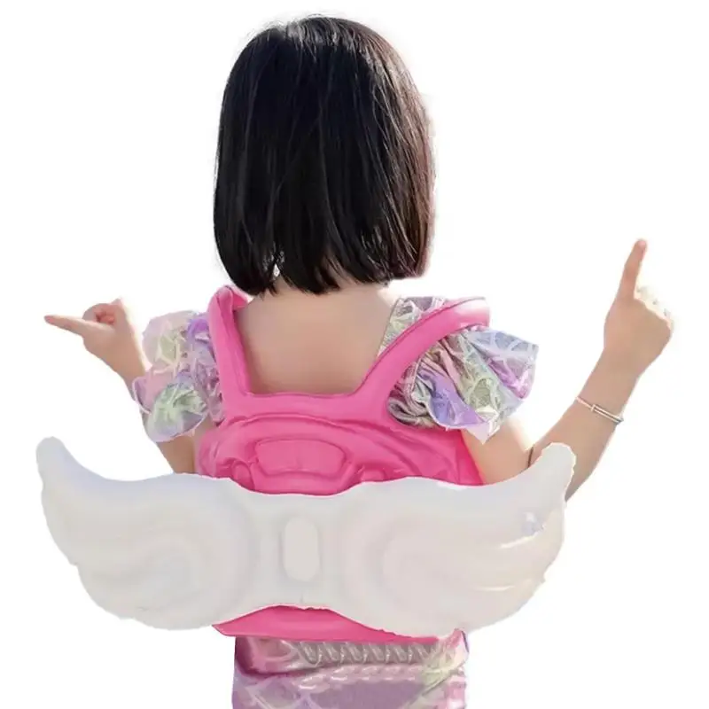 

Детский плавучий жилет с крыльями ангела, плавучий жилет, детский спасательный жилет, мультяшный детский жилет для плавания и тренировок, плавучий жилет