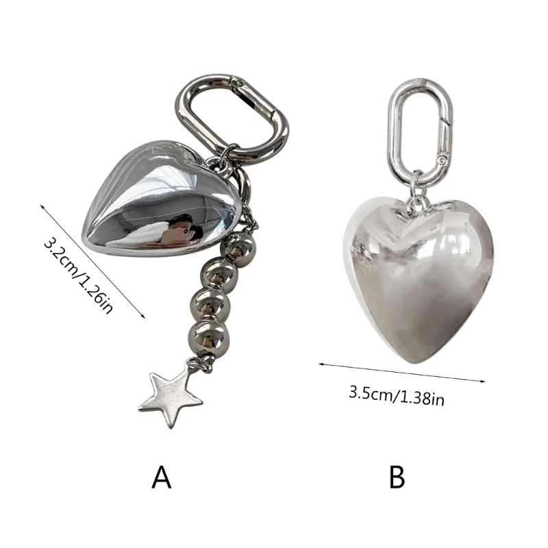 Элегантный кулон в виде сердца с любовью брелок или аксессуар для кошелька