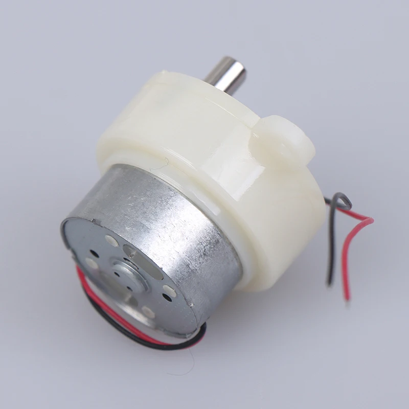 12 В постоянного тока 7 5 об/мин медленная скорость бесшумная микро 300 Turbo Worm коробка