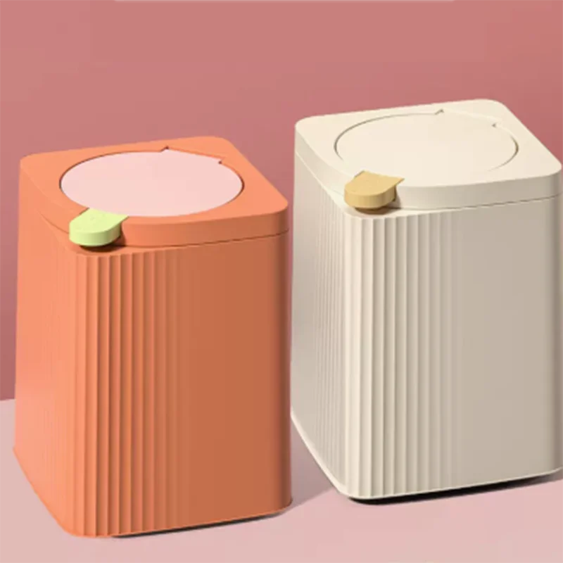 

Узкая Водонепроницаемая настольная корзина для мусора в скандинавском стиле, миниатюрная кавайная модная корзина для мусора, дизайнерские милые инструменты для уборки дома