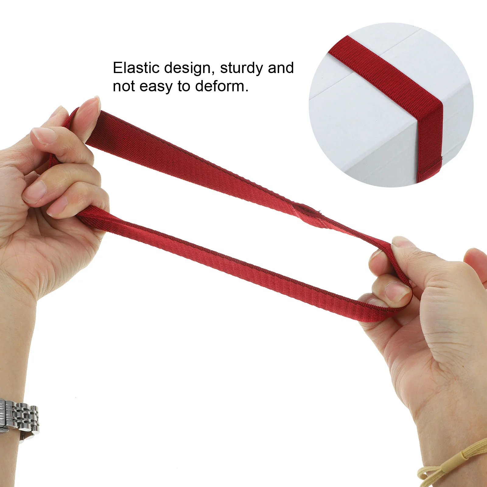 

10 Pcs Conveyor Belt Food Containers Lunch Straps Convenient Portable Bento Nylon Fixing Bands