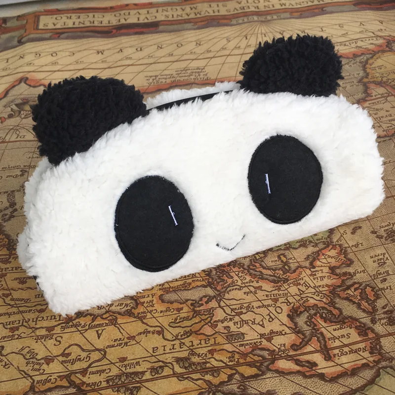 

Super Kawaii Fluffy Panda 20CM Plush Toy Bag Kid's Gift Key Chain Plush Toy Toys