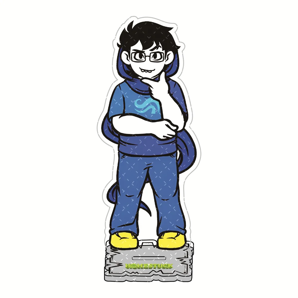 Фото Homestuck 15 см акриловые фигурки-подставки Роза Лаллонд, Джон Эбгрерт Вебкомикс Коллекционные товары украшения рабочего стола подарок для фанатов №4