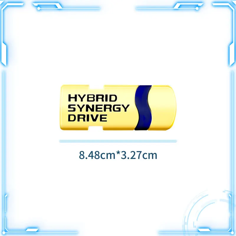 

3D Металлическая Автомобильная наклейка, эмблема заднего багажника, наклейка на корпус для Toyota Prius Camry RAV4