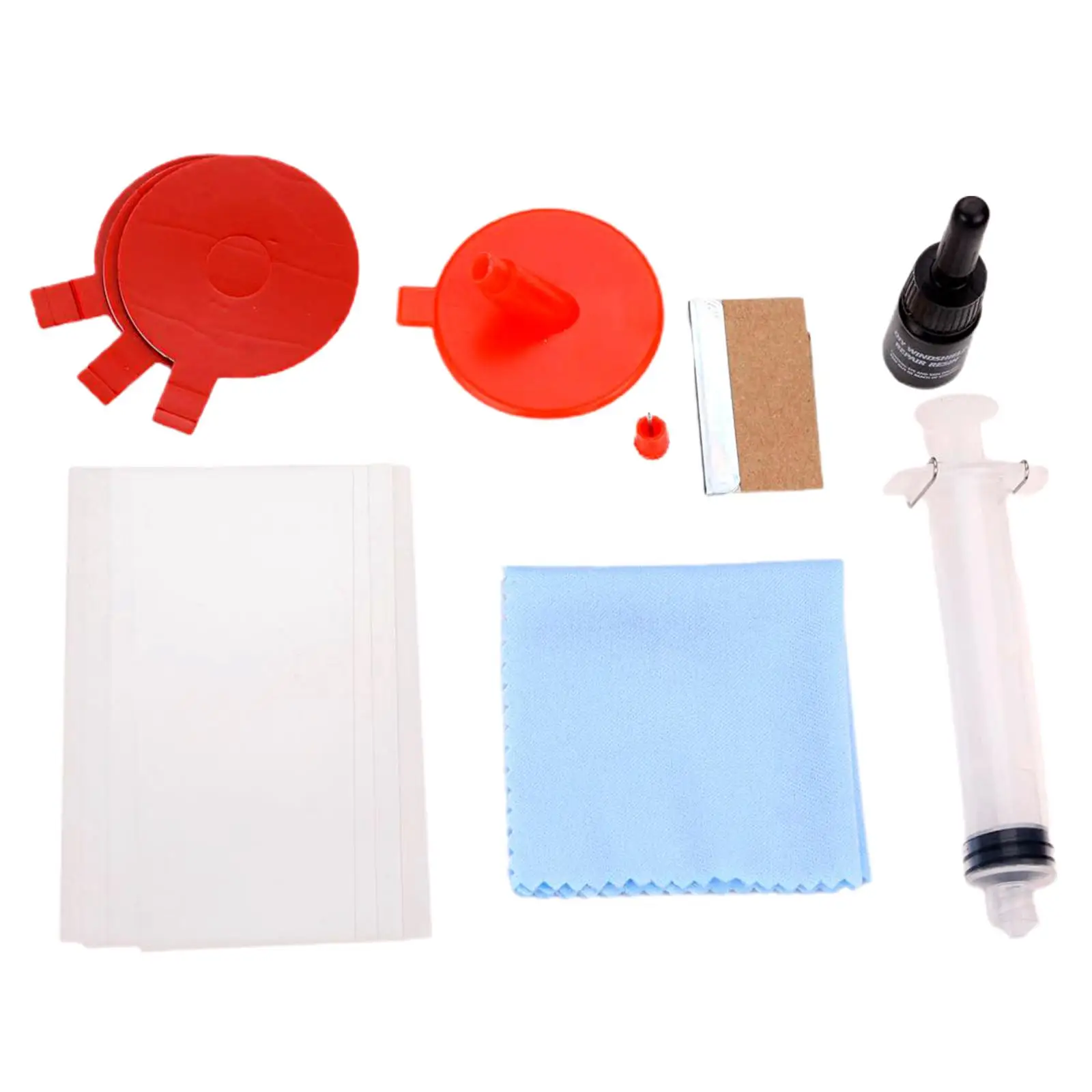 

Automotive Windshield Repair Kit Filler Tools Remover Kit for Cobwebs