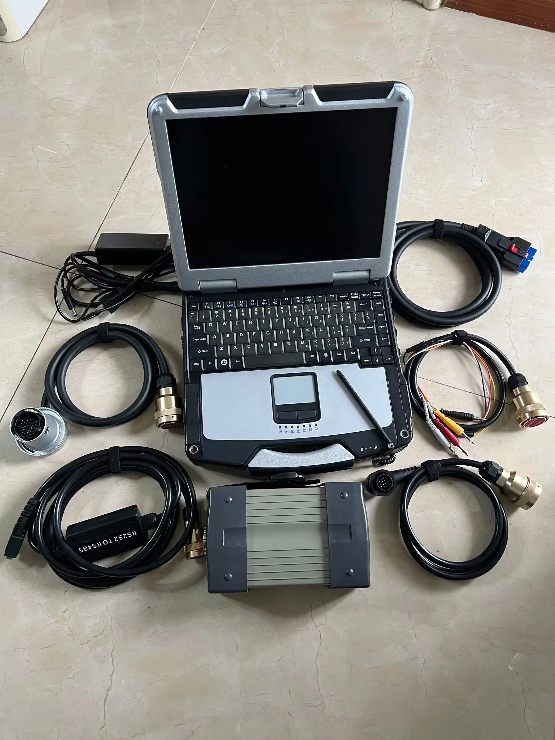 Инструмент диагностики MB Star Мультиплексорный сканер C3 V2014.12 Soft-ware SSD CF-31 4G Ноутбук