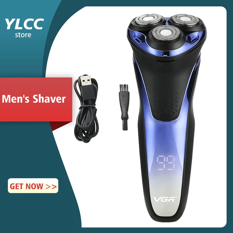 

Мужская бритва, триммер для бороды, бритва для мужчин, VGR, электрическая бритва, портативная бритва, эпилятор для лица