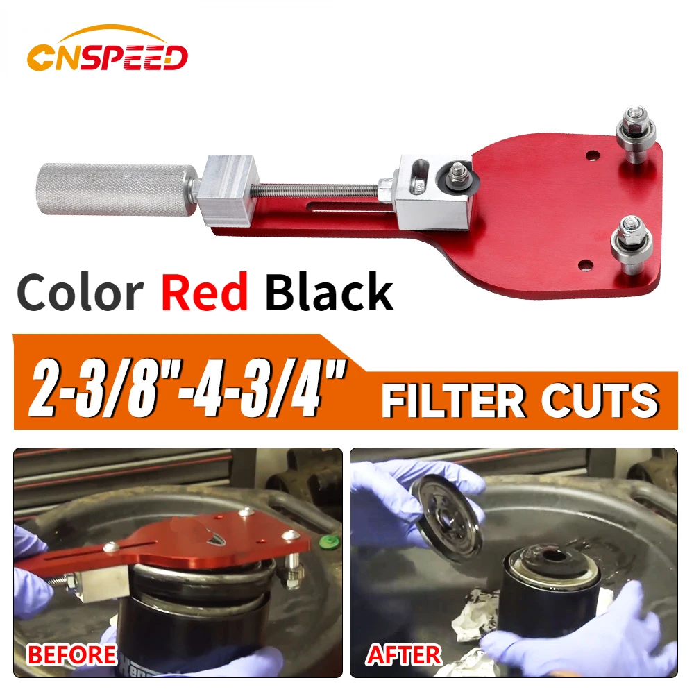 

CNSPEED Oil Filter Cutter Tool 77750 Aluminum alloy High Quality Cutting Auto Accessories Filter Cutting Range 2-3/8" - 4-3/4"
