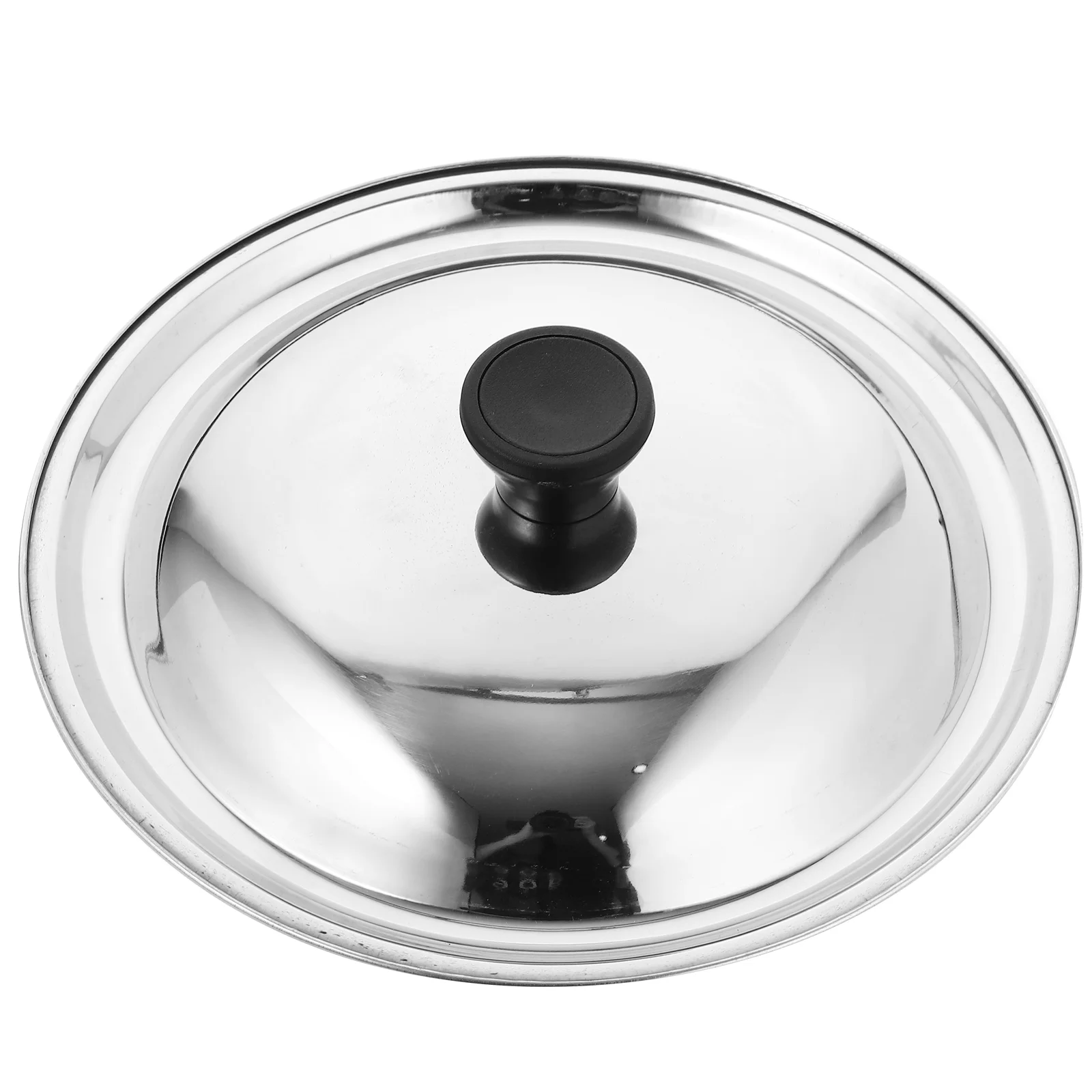 

Microwave Plate Cover Stainless Steel Pot Lid Replacement Pots Pan Kitchen Supplies Universal Pans Visible Frying