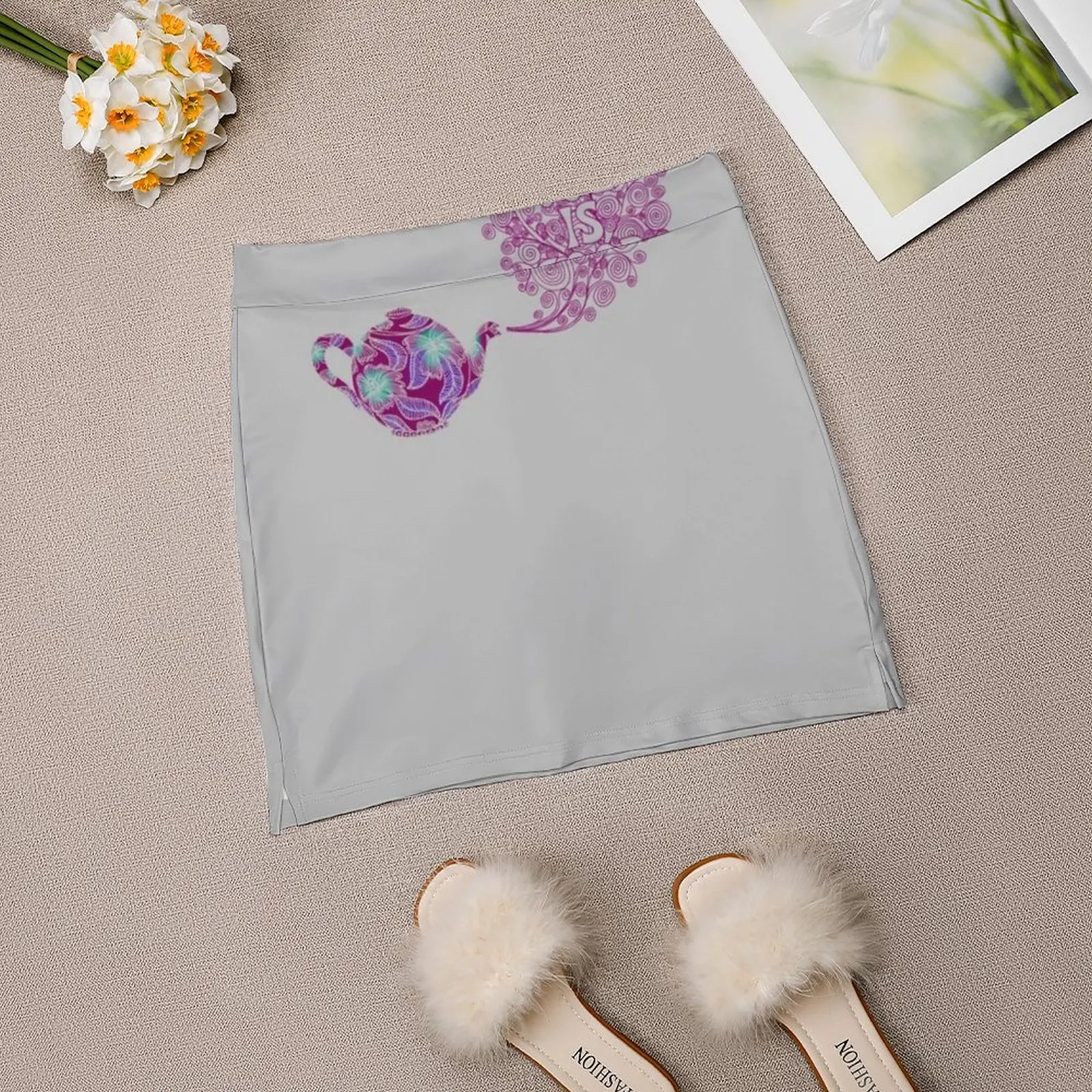 Tea Is Good Женская юбка со скрытыми карманами Теннисная Юбки для гольфа бадминтона