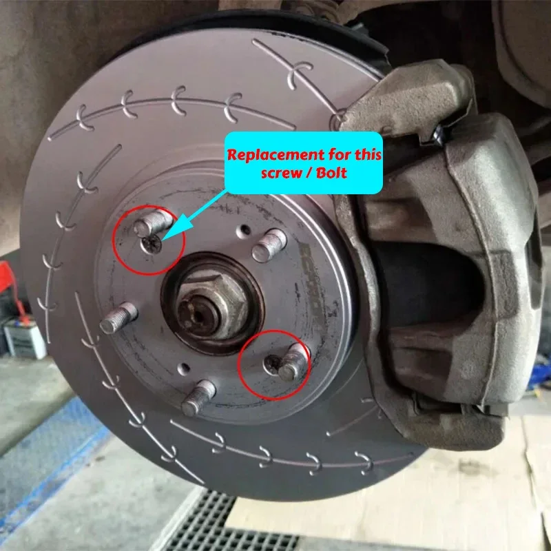 Передний и задний тормозной ротор стопорные винты диска с шестигранной головкой