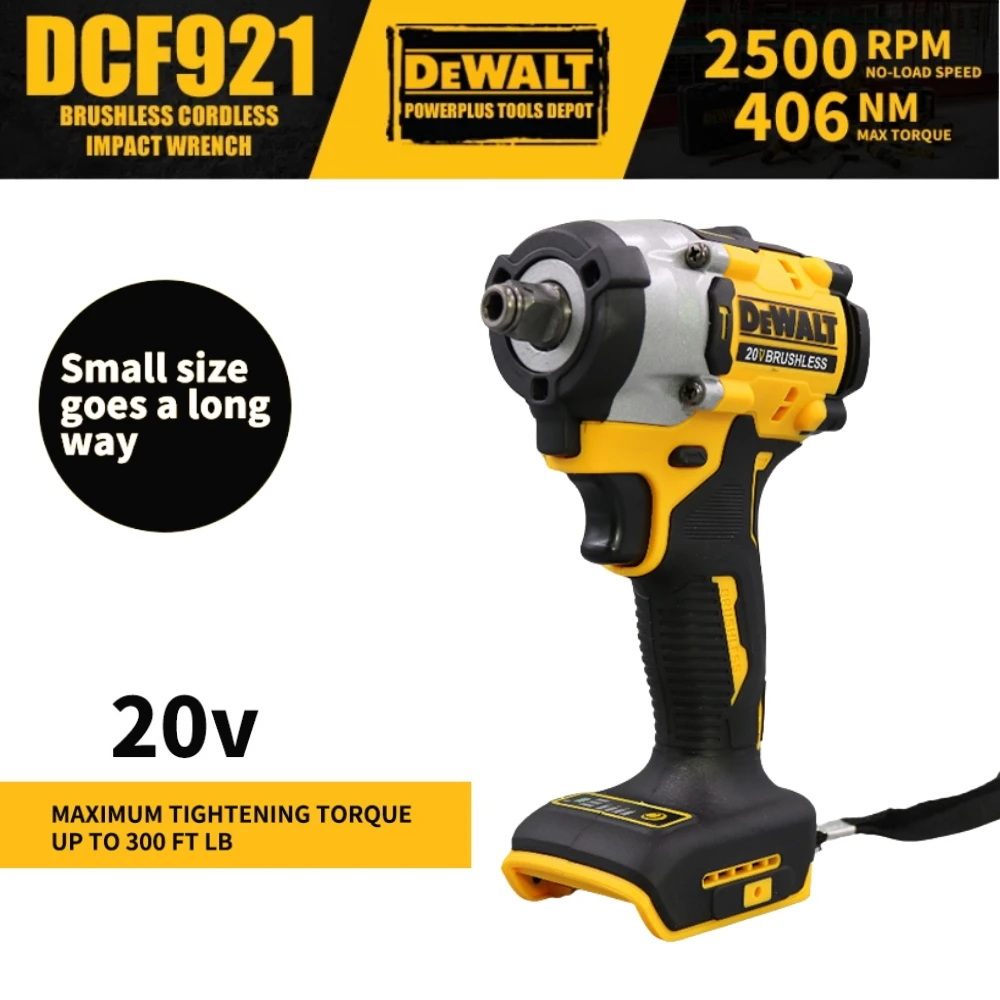 DEWALT DCF921 Беспроводной ключ 20V MAX 1 / 2 дюйм ударный