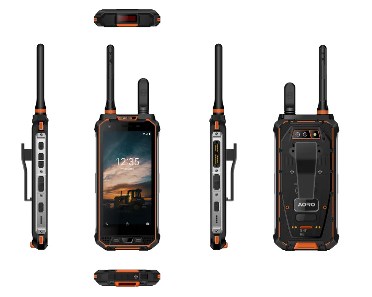

Dual band two-way radio poc public network dmr explosion-proof walkie talkie mobile phone