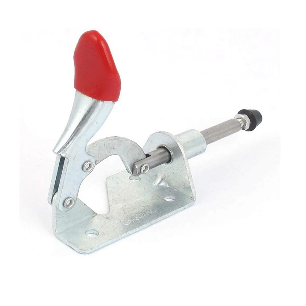 

2Pcs GH-301-AL Toggle Clamp Push-pull Horizontal Clamp Quick Release 90kg Vertical Anti Slip Woodworking Assembly Welding Fixing