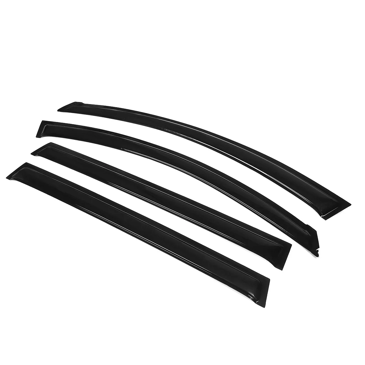 4 шт. автомобильные дефлекторы для боковых окон защита от солнца и дождя