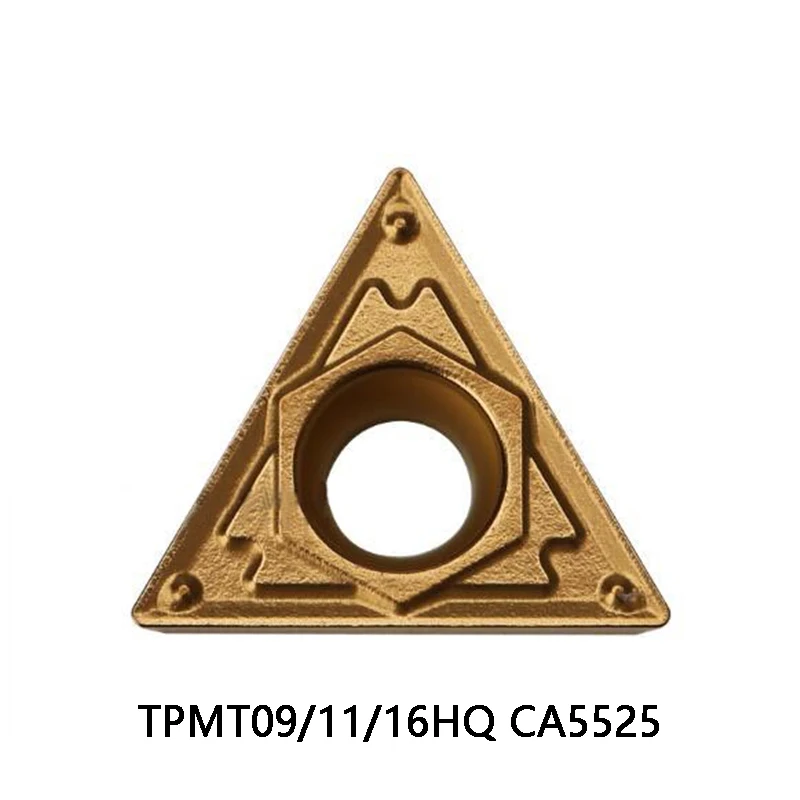 

100% оригинал TPMT090204 TPMT110308 твердосплавные вставки для стали TPMT090204HQ TPMT110308HQ TPMT16T304HQ CA5525 TPMT 090204 токарный станок