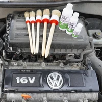 wheel brush car exterior interior cleaning brush dashboard trim set clean air vents cleaning brushes for car wash