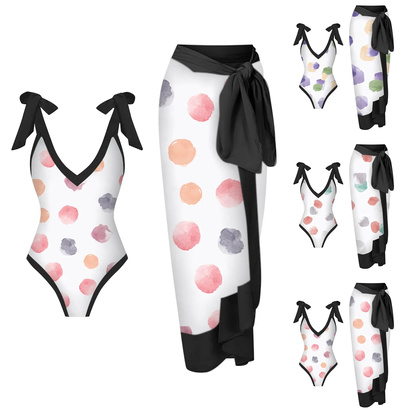 

Women High Waisted Bikini Sexy Push Up Two Piece Swimsuits Vintage Female Bathing Suit Bodysuit For Women Bandage Backless