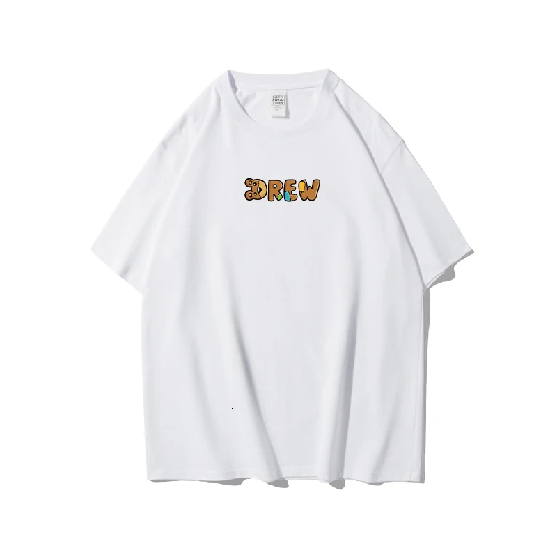 Футболка ExtFine мужская оверсайз в стиле Харадзюку уличная одежда с надписью и