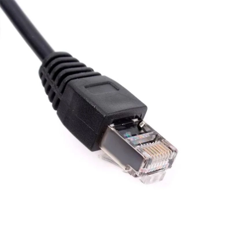 

Сетевой удлинитель RJ45 Cat 6 штекер-гнездо Ethernet Lan кабель с панельными отверстиями для ПК ноутбука
