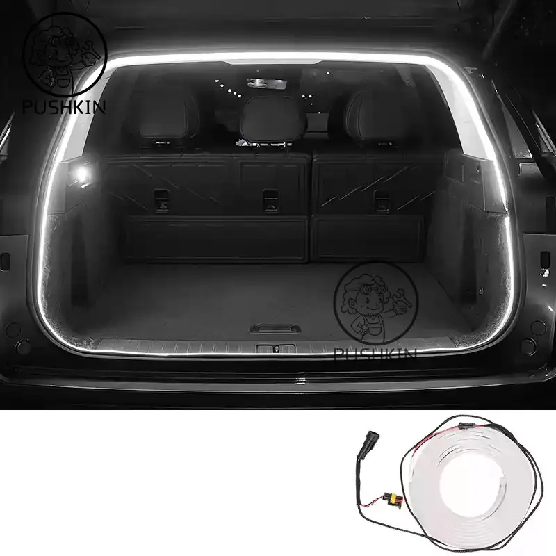 For JAECOO J8 J9 2024 2025 2026 Rear Trunk LED Light Bar Strips Trunk Decorative Lamp Strip Automatic Light Accessories