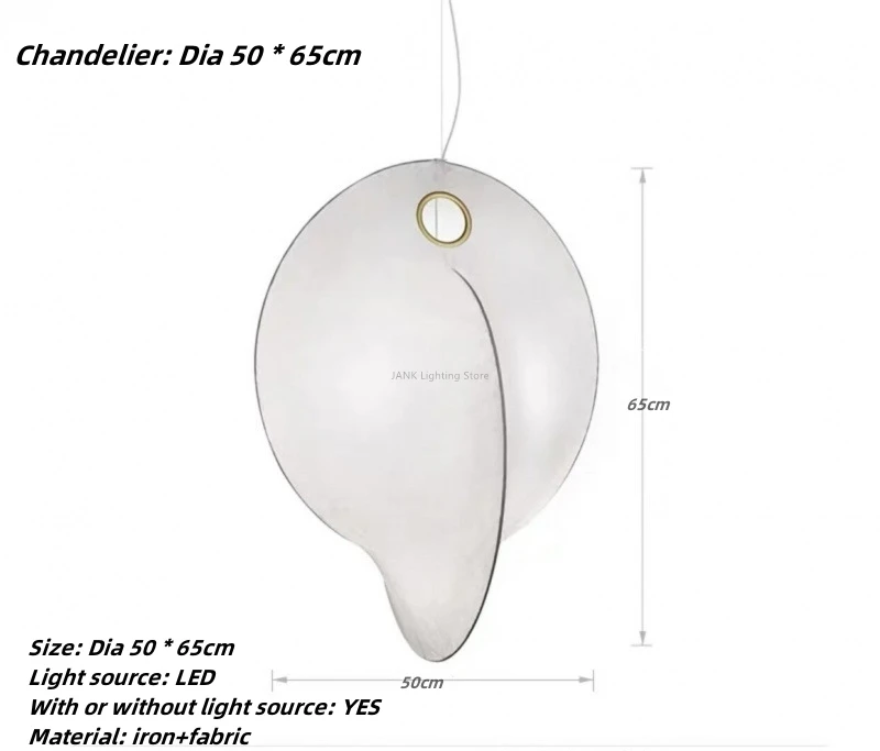 

Подвесные светильники JIANKEXING из шелка