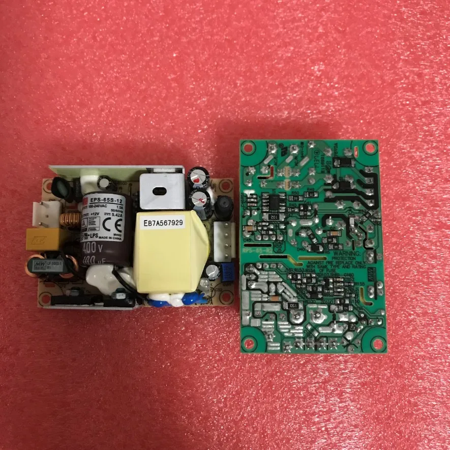 Фото Высокоэффективный импульсный блок питания Mingwei EPS-65S-3.3V/5V/7.5V/12V/15V/24V/48V (без корпуса), заменяющий PS №3