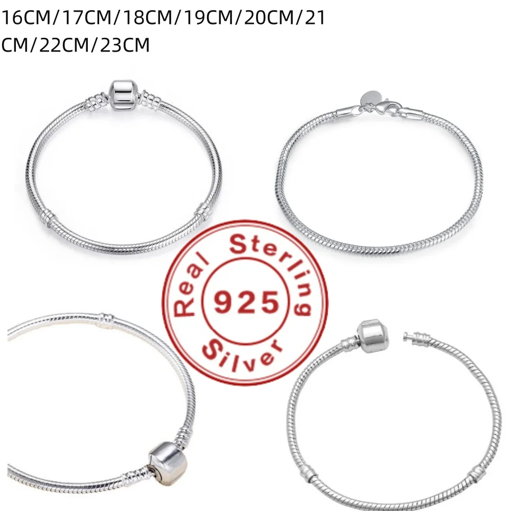 Женский браслет ручной работы из серебра 925 пробы