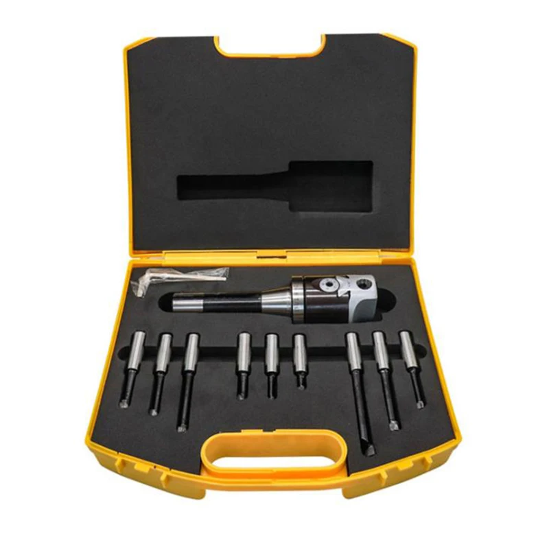 

9pcs shank set 2 inch boring head set Carbide Boring Bar Set Boring Tool for Milling