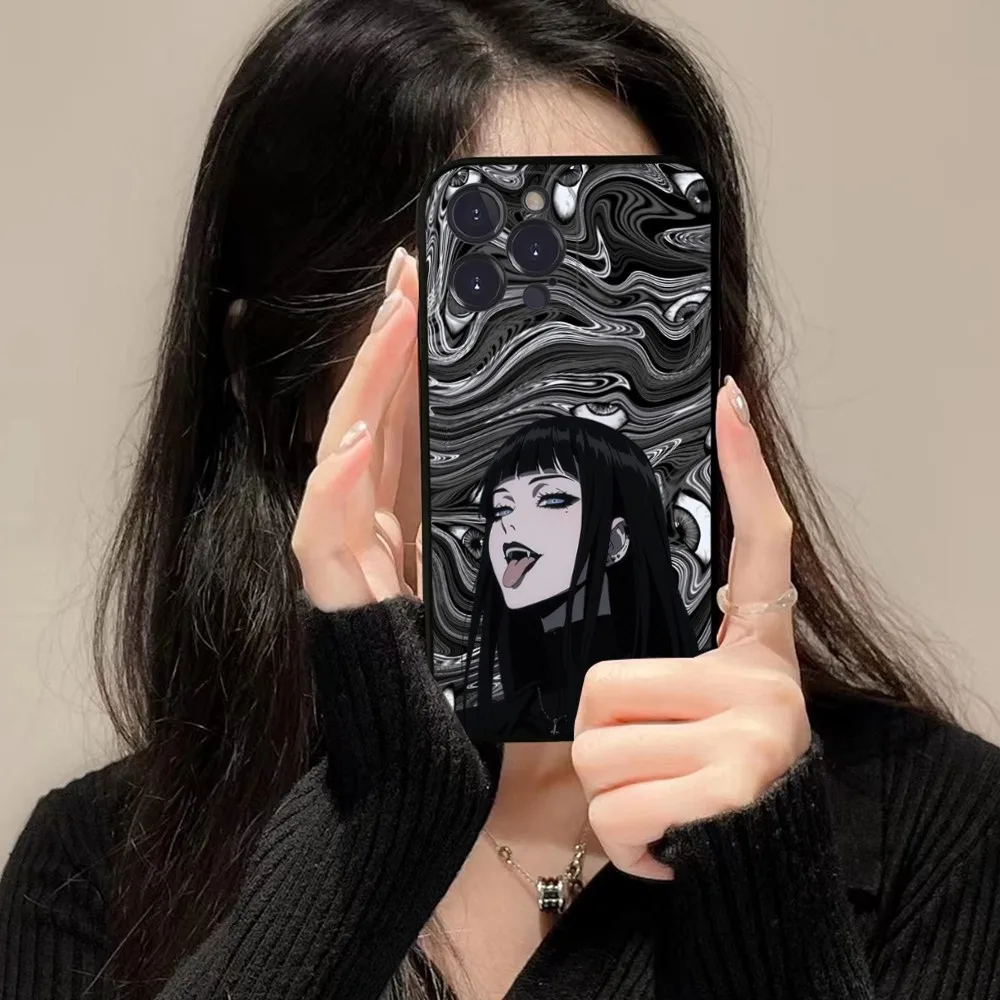 Чехол для телефона Tomie Famous аниме iPhone 15 14 11 12 13 Mini Pro XS Max Cover 6 7 8 Plus X XR SE 2020 Funda Shell