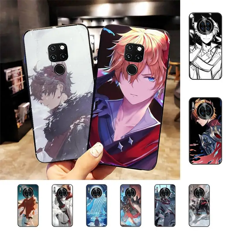 

Anime Genshin Impact Tartaglia Phone Case For Huawei Nova3I 3E 7se mate 9 20 30 lite 20Pro 10 lite unda case