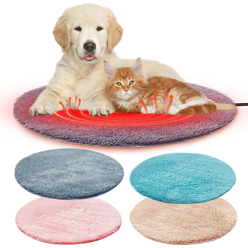 

Pet Electric Blanket Heating Pad USB Thermostatic Warm 28 ℃ Waterproof Heater Winter Bed Mat Dog Cat Sofa Cushions Floor Mats