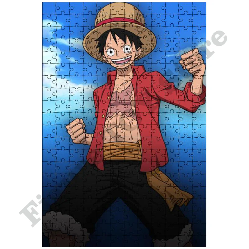 Пазл Луффи сделай сам 300 500 1000 шт. бандай японский классический аниме головоломка