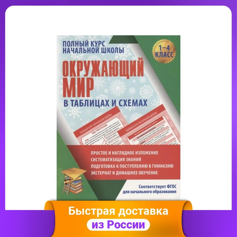 Окружающий мир в таблицах и схемах. 1-4 класс | Канцтовары для офиса дома