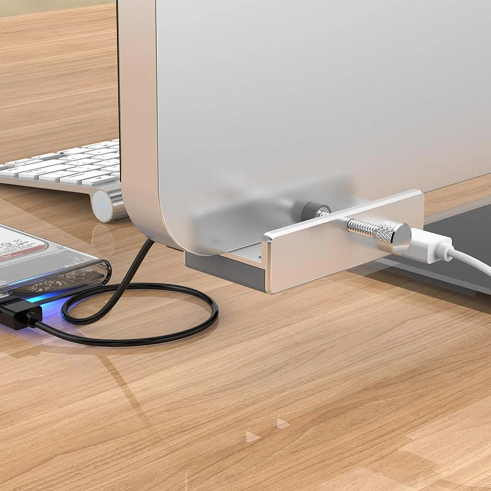 

Aluminum Alloy USB 3.0 HUB External Clip-type USB3.0 Splitter Adapter 5Gbps Data Transmission For Laptop PC Accessories