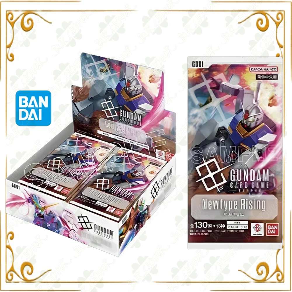 Фото Карточная игра BANDAI Gundam Newtype Rising GD01, коробка-бустер, TCG, игрушки для мальчиков, подарок №1