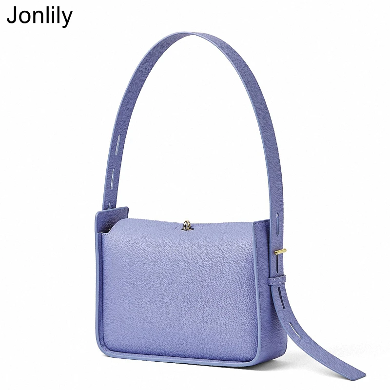

Jonlily женская сумка через плечо из натуральной кожи, женская элегантная сумка-тоут, повседневная миниатюрная сумка, повседневная Сумочка, дневной мешок, Подростковый кошелек-KG731