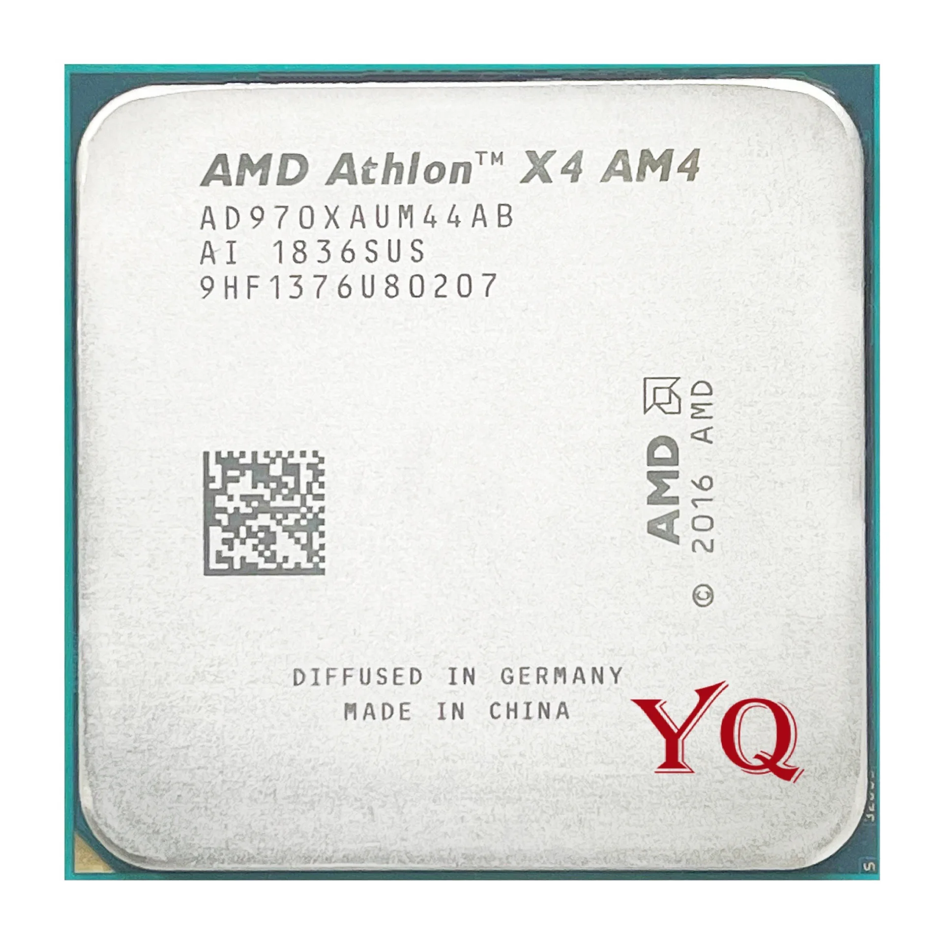 AMD Athlon X4 970 3 8 ГГц четырехъядерный Quad-Thread L2 = 2M 65 Вт AD970XAUM44AB разъем AM4 |