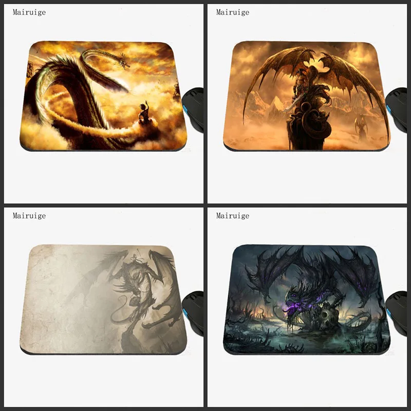 Коврик для мыши Mairuige Dragon, резиновый нескользящий, для ноутбука, 220x180x2 мм, CSGO Games, офисный коврик для мыши, коврик для ноутбука
